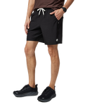 The Vuori Mens Kore Shorts in Black