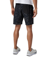 The Vuori Mens Kore Shorts in Black Watercolour & Camo