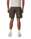 The Vuori Mens Banks Session Shorts in Root Earth Linen Texture