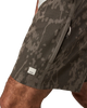 The Vuori Mens Banks Session Shorts in Root Earth Linen Texture