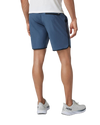 Banks Volley Shorts in Azure Linen Texture