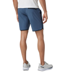 Banks Volley Shorts in Azure Linen Texture
