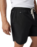 Banks Shorts in Solid Black