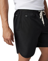 Banks Shorts in Solid Black