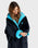 The Dryrobe Advance Long Sleeved in Black & Blue