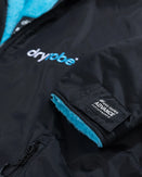 The Dryrobe Advance Long Sleeved in Black & Blue