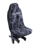Single Car Seat Cover in Black & Camo