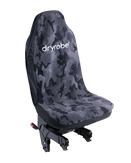 Single Car Seat Cover in Black & Camo