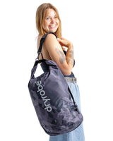 Compression Travel Bag in Black Camo