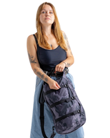 Compression Travel Bag in Black Camo