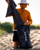 Compression Travel Bag in Black Camo