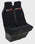 The Dryrobe Double Car Seat Cover in Black