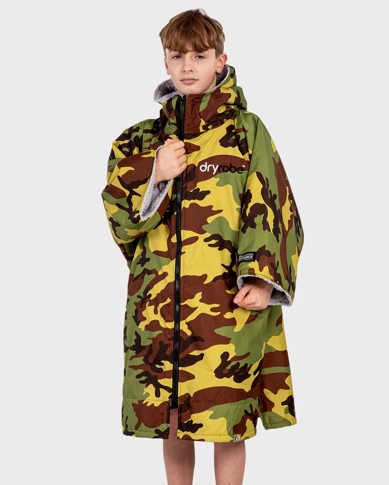 The Dryrobe Kids Advance Short Sleeved Dryrobe in Multi | Anns Cottage ...