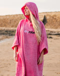 The Dryrobe Organic Towel in Pink