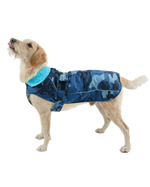 The Dryrobe Dog Dryrobe in Blue Camo & Blue | Available at Anns Cottage