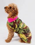 The Dryrobe Dog Dryrobe in Camo & Pink
