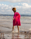 The Dryrobe Kids Organic Towel in Pink