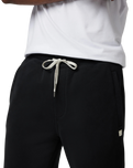 The Vuori Mens Seaside Joggers in Black