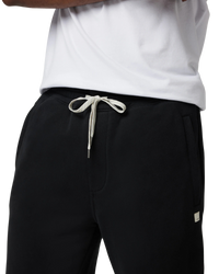 The Vuori Mens Seaside Joggers in Black