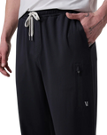 The Vuori Mens Sunday Performance Joggers in Black