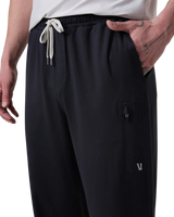 The Vuori Mens Sunday Performance Joggers in Black