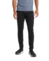 The Vuori Mens Ponto Performance Trousers in Black Heather