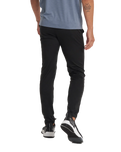 The Vuori Mens Ponto Performance Trousers in Black Heather