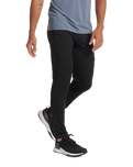 The Vuori Mens Ponto Performance Trousers in Black Heather