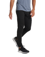 The Vuori Mens Ponto Performance Trousers in Black Heather