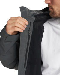 Oahu Rain Jacket in Shale