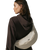 Arden Crescent Sling Bag in Bone