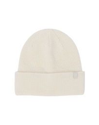 Alpine Waffle Beanie in Bone