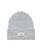 Label Beanie in Pale Grey Heather