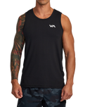 The RVCA Mens Sport Vent Vest in Black