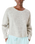 Vitow Jumper in Melange Light Grey