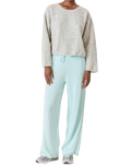 Vitow Jumper in Melange Light Grey