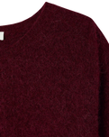 Vitow Jumper in Dark Red Melange