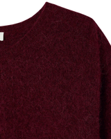 Vitow Jumper in Dark Red Melange