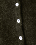 Vitow Cardigan in Seaweed Black Melange
