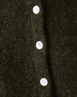 Vitow Cardigan in Seaweed Black Melange