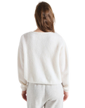 The American Vintage Womens Vitow Cardigan in Blanc