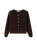 The American Vintage Womens Vitow Cardigan in Melange Coffee