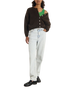 The American Vintage Womens Vitow Cardigan in Melange Coffee