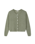 Vitow Cardigan in Kaki Multichine