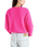 The American Vintage Womens Vitow Cardigan in Neon Pink Melange