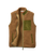 The Passenger Mens Trekker Deep Pile Sherpa Gilet in Caramel