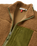 The Passenger Mens Trekker Deep Pile Sherpa Gilet in Caramel