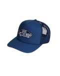 The Vans Mens Classic Patch Trucker Cap in True Navy