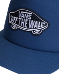 The Vans Mens Classic Patch Trucker Cap in True Navy
