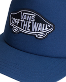 The Vans Mens Classic Patch Trucker Cap in True Navy